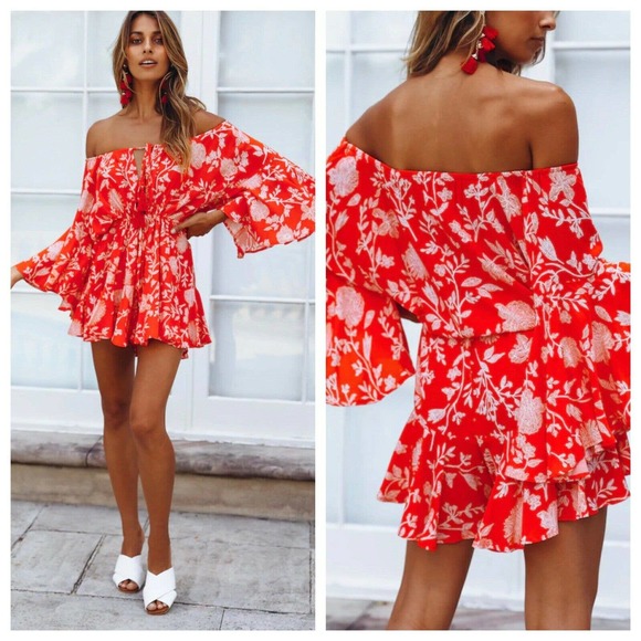 Hello Molly Pants - Hello Molly Made In The Aftermath Romper Playsuit